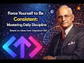 Force Yourself to Be Consistent Mastering - Principles from Napoleon Hill