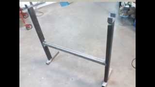 Como Hacer Un Banco De Pesas Casero -Tutorial Español-