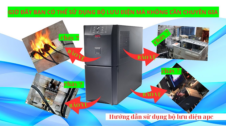 Hướng dẫn sử dụng phần mềm smart ups cua apc năm 2024