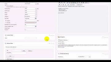 Project Management Software Create a Task