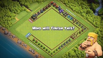 Level 1 Longest Defense Formation! VS Every Troops | Clash of Clans
