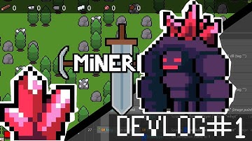 Adding NEW resources , enemies and more !!| Procedurally Generated Indie game | Minerest devlog #1
