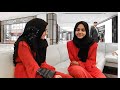 Maryam Masud Giving a small surprise to Ayisha Abdul Basith -