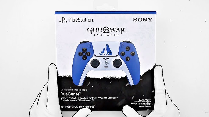 Controle PS5 sem fio DualSense Edição Limitada God of War: Ragnarok, para  PS5 e PC - CFI-ZCT1WZ1X - Original Sony - Nova Era Games e Informática