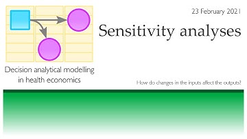 Sensitivity analyses in cost-effectiveness modelling