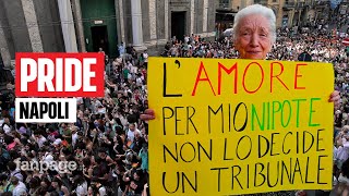 Pride Napoli 2023, la nonna arcobaleno: "L'amore per mio nipote non lo decide un tribunale"