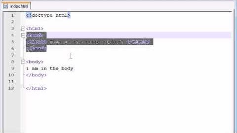 XHTML and CSS Tutorial -3- body and headers.mp4