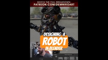 Robot Creation GUIDE in Blender 🦿🦾🤖 - #b3d #blender3d #rigging #robot #3danimation
