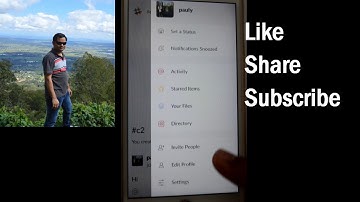 How to sign out of the workspace in Slack iOS or iPhone app | Log out in Slack