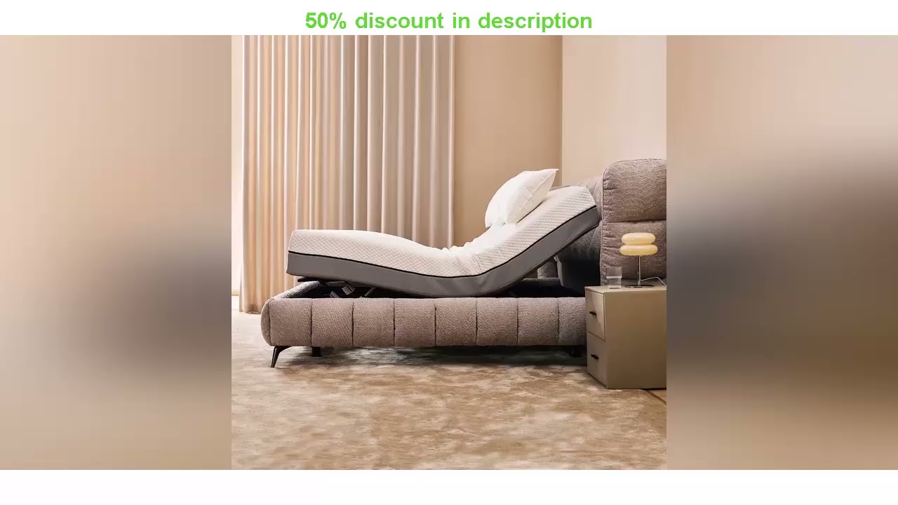 Best product reviews : Adjustable Bed Base with Wireless Remote Control 750 Lbs Capacity Inde