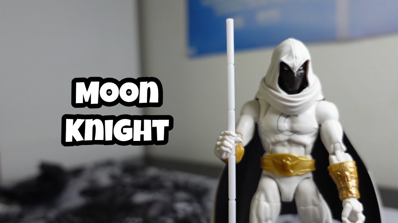 Marvel Legends Strange Tales Moon Knight Action Figure Unboxing