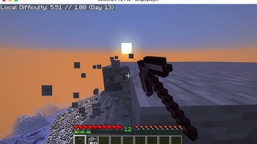 Day 114 of mining 1 layer of a chunk until I reach 1k subs