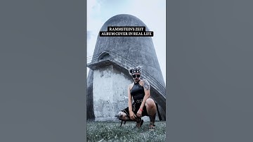 RAMMSTEIN ZEIT ALBUM COVER IN REAL LIFE