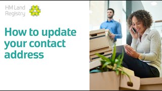 How to update your contact address