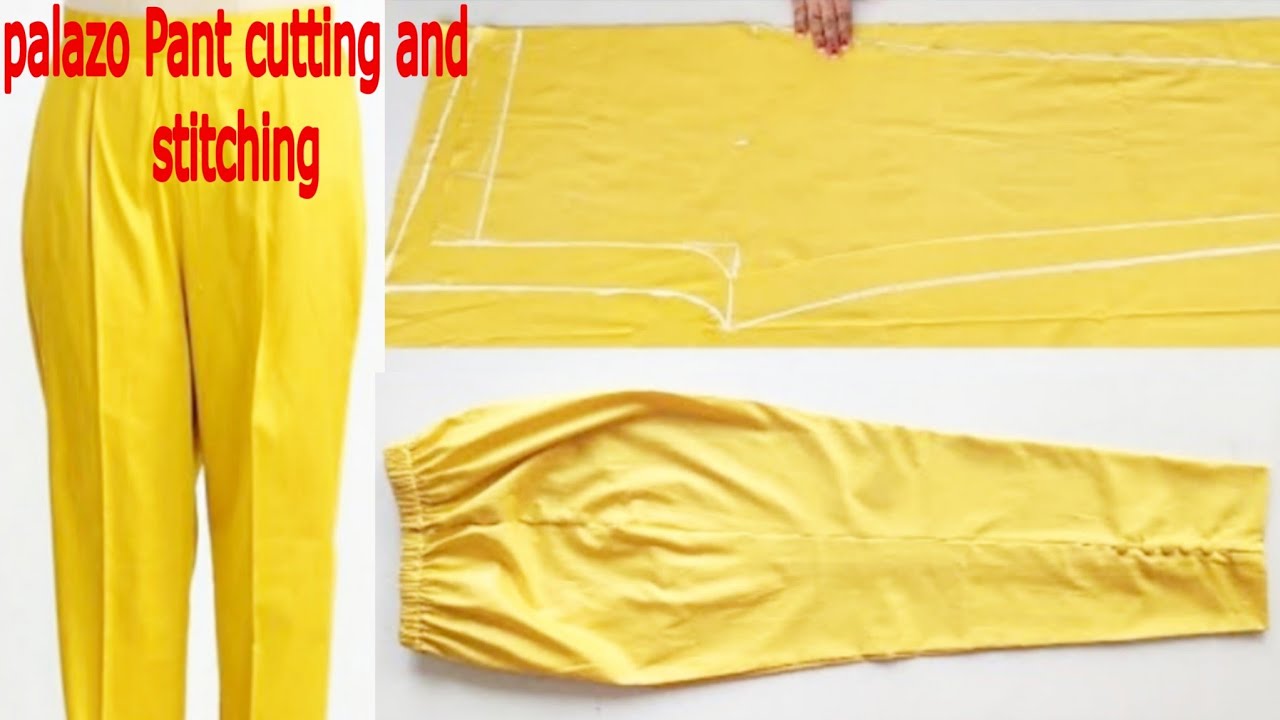 Pant Plazo cutting and stitching / pocket Plazo cutting and stitching