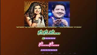kitna pyara tujhe rab ne banaya _ with female karaoke lyrics scrolling