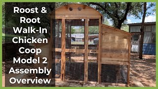 How to Build the Roost & Root Walk-In Chicken Coop Model 2 | Roost & Root