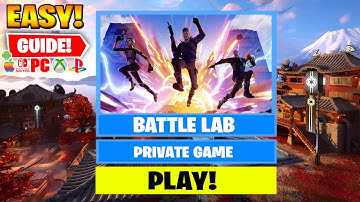 How to Play Battle Lab in Fortnite Chapter 6 Season 3 Map Code & Creative Code 2025! (Chapter 2 & 5)