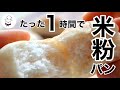 ミキサー不使用【最も簡単で美味しい作り方】サイリウムでグルテンフリーの米粉パン｜小麦粉不使用のパン｜動物性食品不使用｜トースターやフライパンでも｜オオバコダイエット｜料理研究家　料理教室の先生