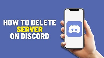 How To Delete A Discord Server 2024 (Desktop/Mobile)