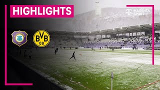 FC Erzgebirge Aue - Borussia Dortmund II | Highlights 3. Liga | MAGENTA SPORT