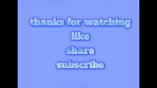 my new final outro