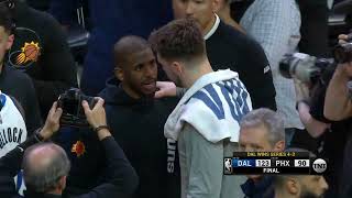 Luka, Booker and CP3 Hug It Out After Game 7 🤝