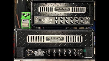 Mesa Badlander 25 and Mesa Badlander 100 Recorded direct Mesa Boogie Badlander Head Grid Slammer