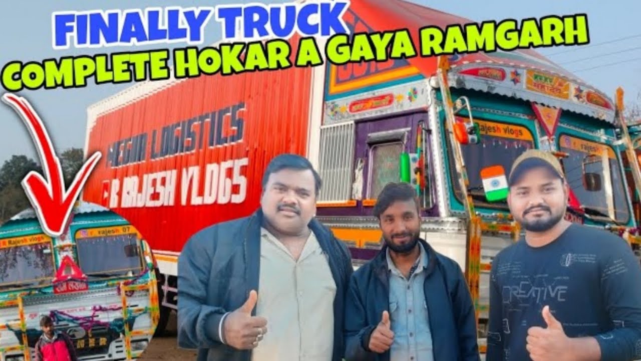 R Rajesh uncle Meet -up ll Finally truck Complete hokr a gaya Ramgarh ll 