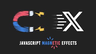 Magnetic Link Hover Effect | Javascript