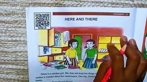 #Lesson 4 Here and There of #Spring #English Book of #Class 4 #हिंदी अनुवाद by Jyoti Verma Tutorial