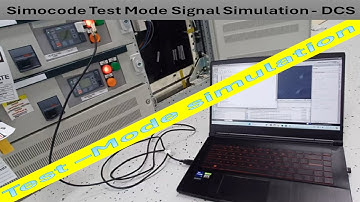 Simocode relay Test mode Simulation #simocoderelay  #protectionrelay #electrical  #siemensrelay