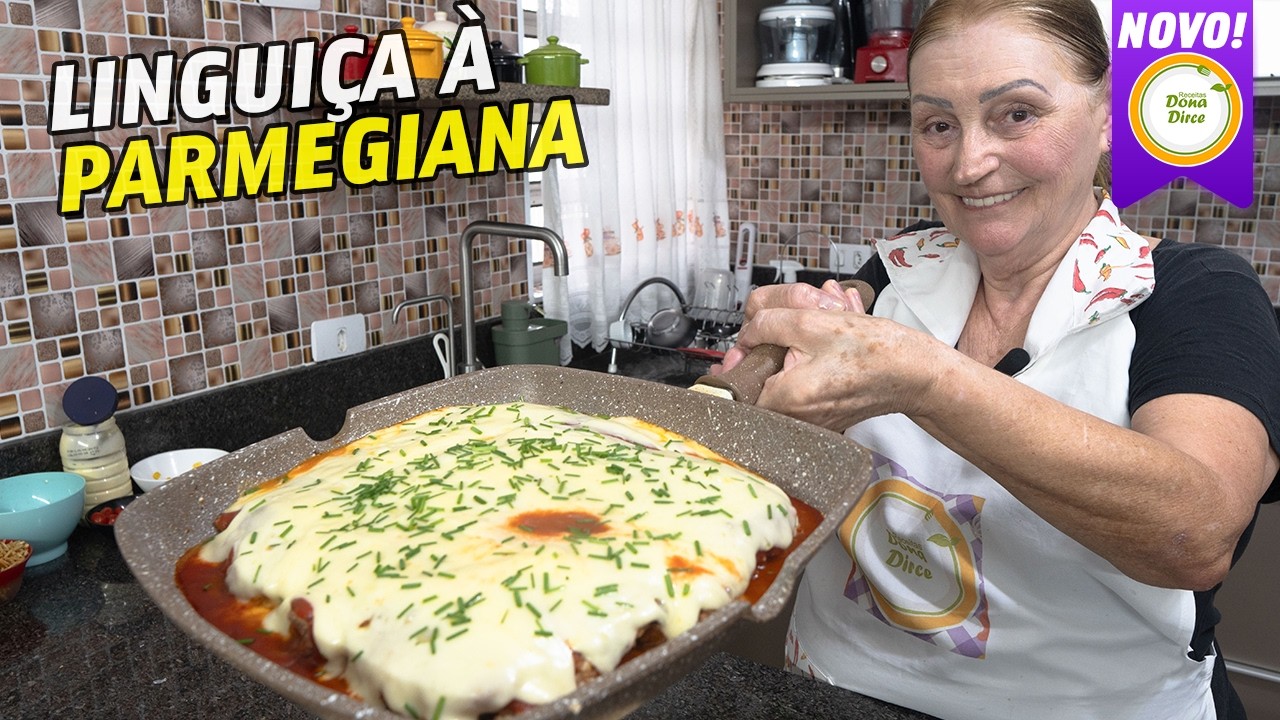 A LINGUIÇA FEITA DE UM MODO DIFERENTE | LINGUIÇA À PARMEGIANA | PORCO À PARMEGIANA | CHORIPAN #1234