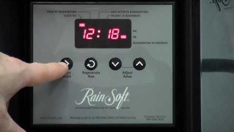 TC Conditioner Programing