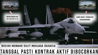 DIJAGA RAPAT RAPAT TANGGAL KONTRAK PASTI PESAWAT F-15 EX INDONESIA MALAH DIBOCORKAN OLEH BOEING