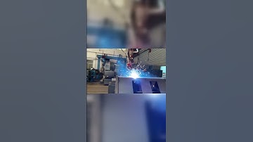 Robotic Welding for Transformer Corrugated Fins.#transformerwelding #weldingrobot #welding