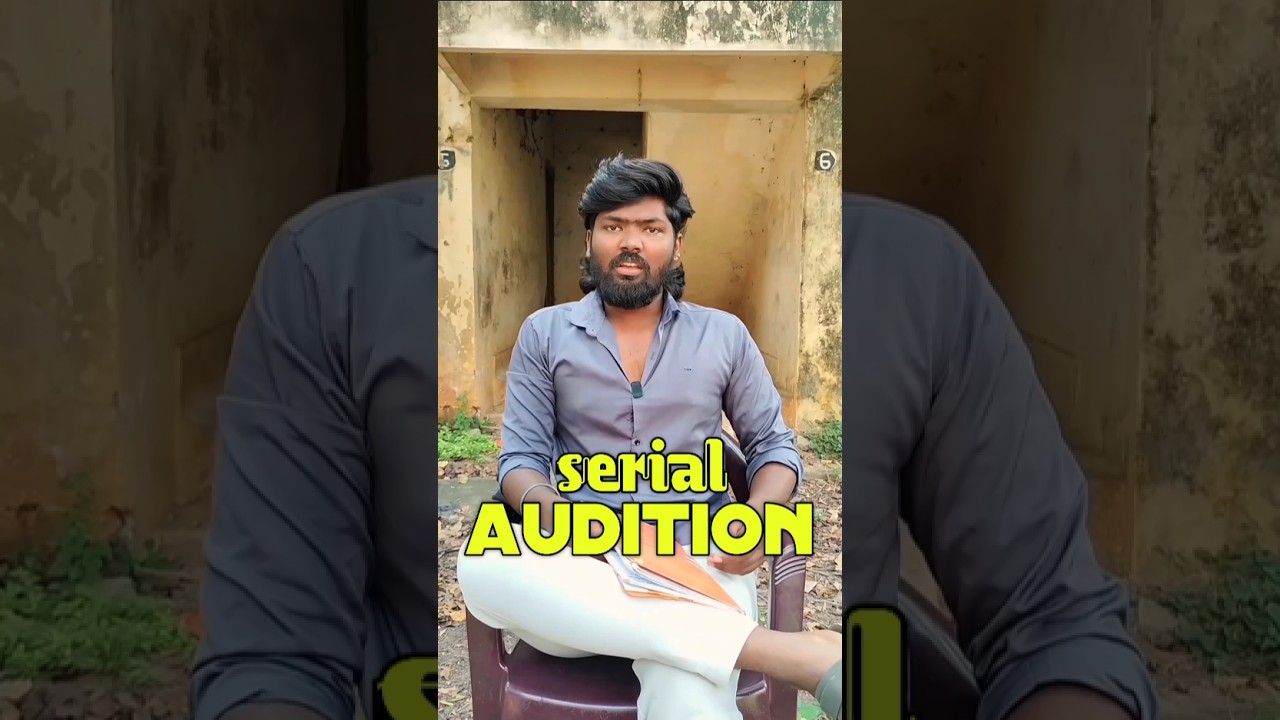 Kollywood serial Audition 😂  
