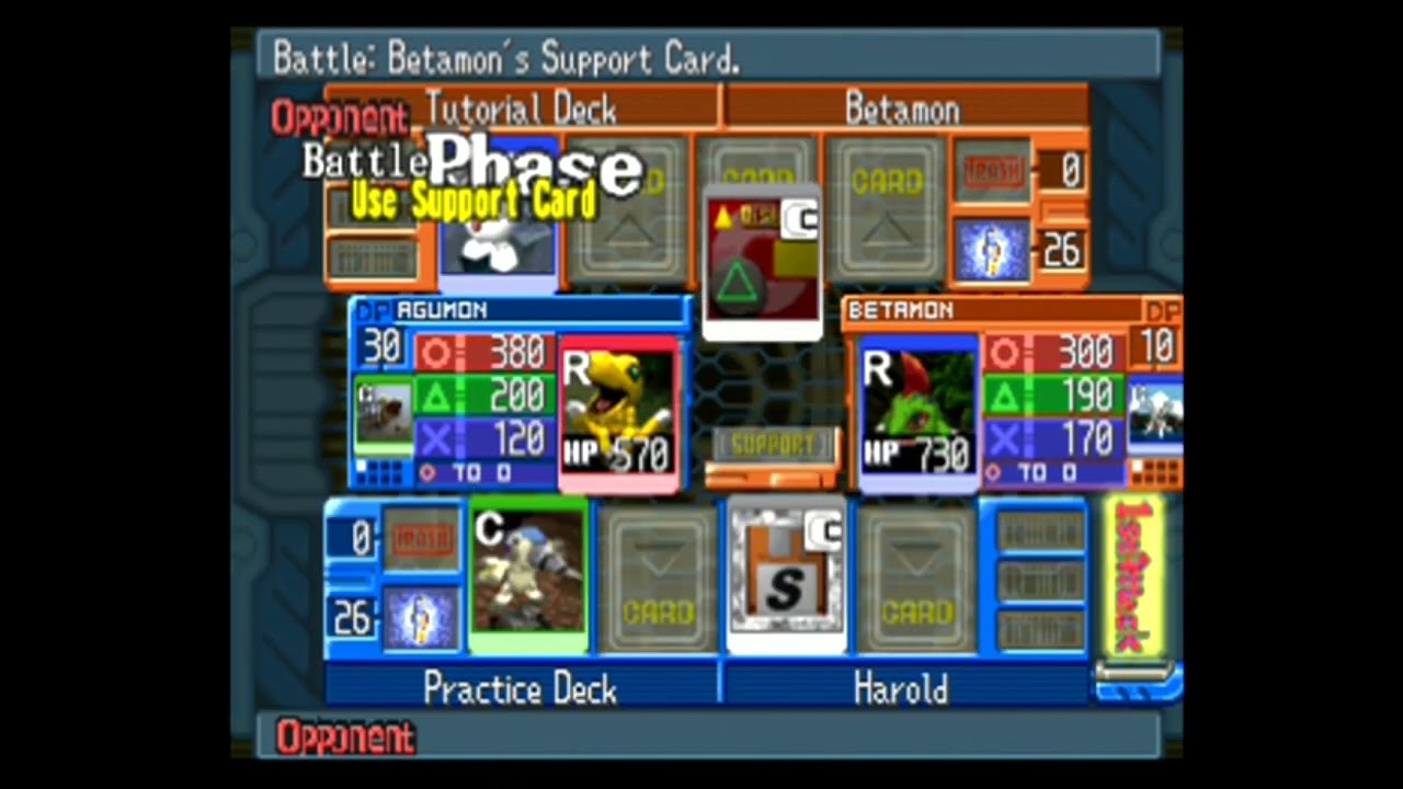 PLAYING THE DIGIMON CARD GAME IN A VIDEO GAME! [DIGIMON DIGITAL CARD  BATTLE] GAMEPLAY