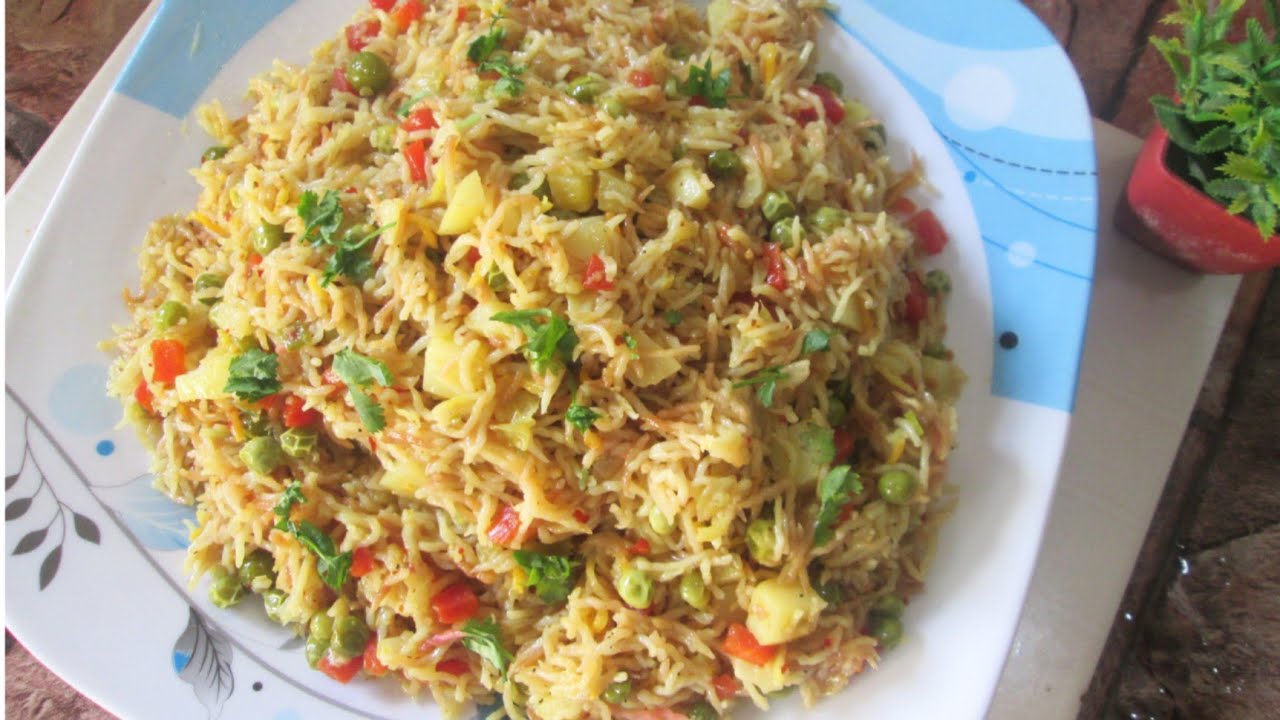 Vegetable Rice Pakistani Vegetable Rice Recipe - Vegetables Rice Recipes Pakistani - Vegetable ...