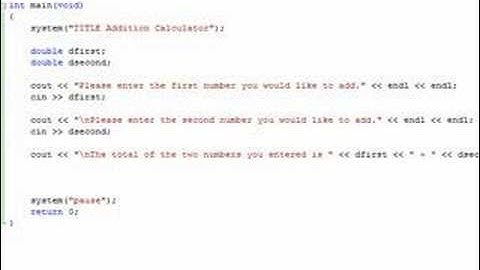 C++ Tutorial 2 (Pt 2 of 2) - Variables
