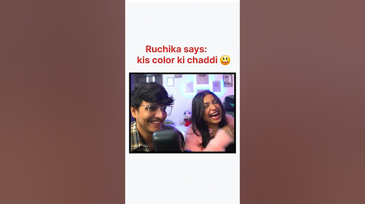Konse color ki chaddi pehni hai nischay & ruchika funny dialogue #nischika #nischika #chaddi #shorts