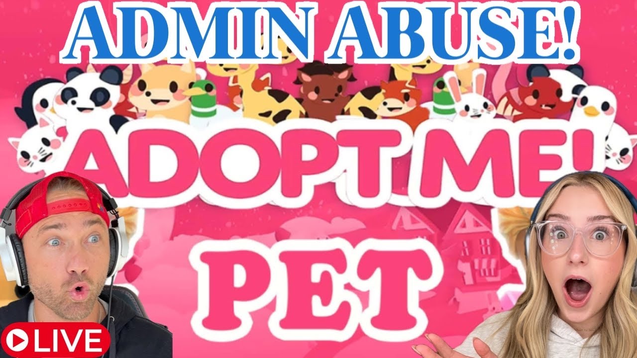 ADMIN ABUSE in Roblox! OMG! Join Us LIVE! 😲