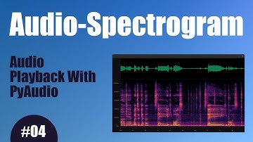 Audio Spectrogram - 04 Audio Playback With PyAudio