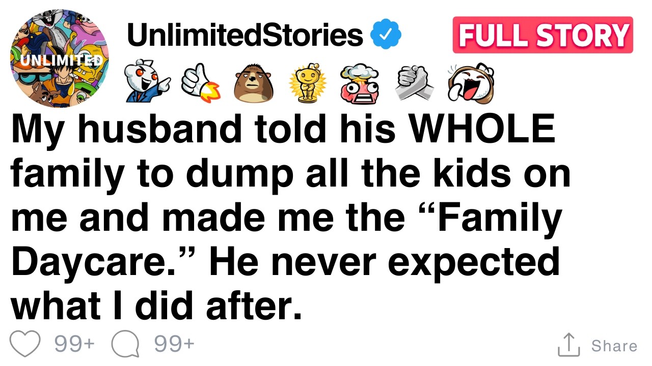 Мой муж сделал меня «семейным детским садом» для детей. Он и представить себе не мог, что будет д...