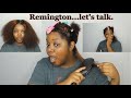 Trying Out This Remington Pro 2-In-1 Heated Straightening Brush| First Impression| Erica Robinson