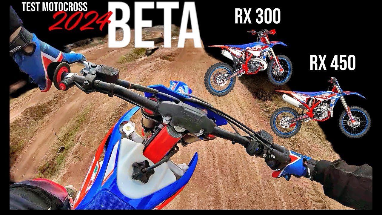 TEST BETA MOTOCROSS / RX300 2T / RX 450 4T 