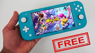 Ninjala Nintendo Switch Lite Gameplay - FREE Game