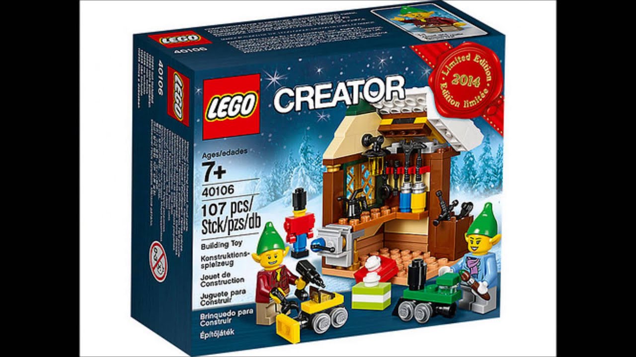 Lego creator 2014 limited edition holiday set - YouTube