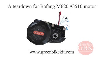 A teardown for Bafang Ultra M620 /G510 motor