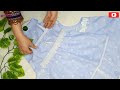 How to cut and stitch baby frock from mother leftover fabric sewing ideas